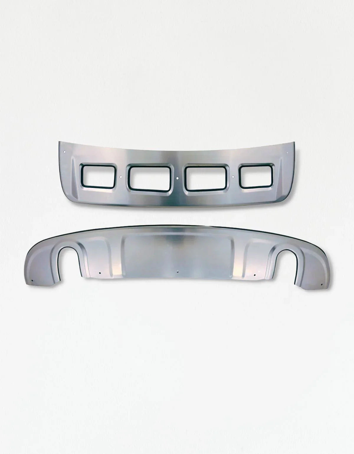 Audi Q5 8R 2008-2012 Protezione Sotto Paraurti Acciaio Inox - autorivallo