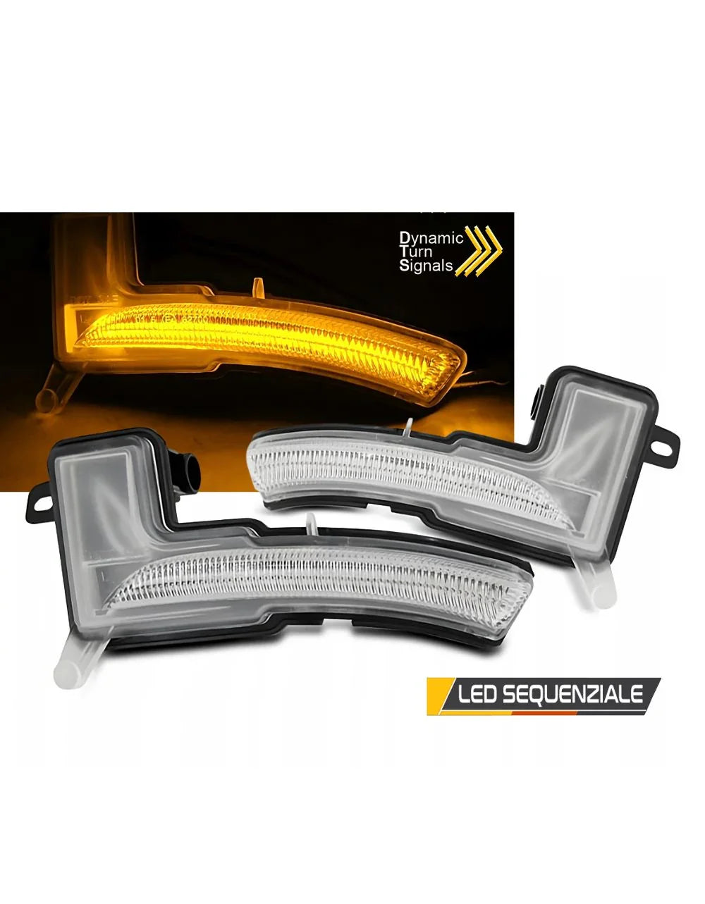 Renault Clio 4 2016-2019 Frecce Specchietti LED Dinamiche - autorivallo