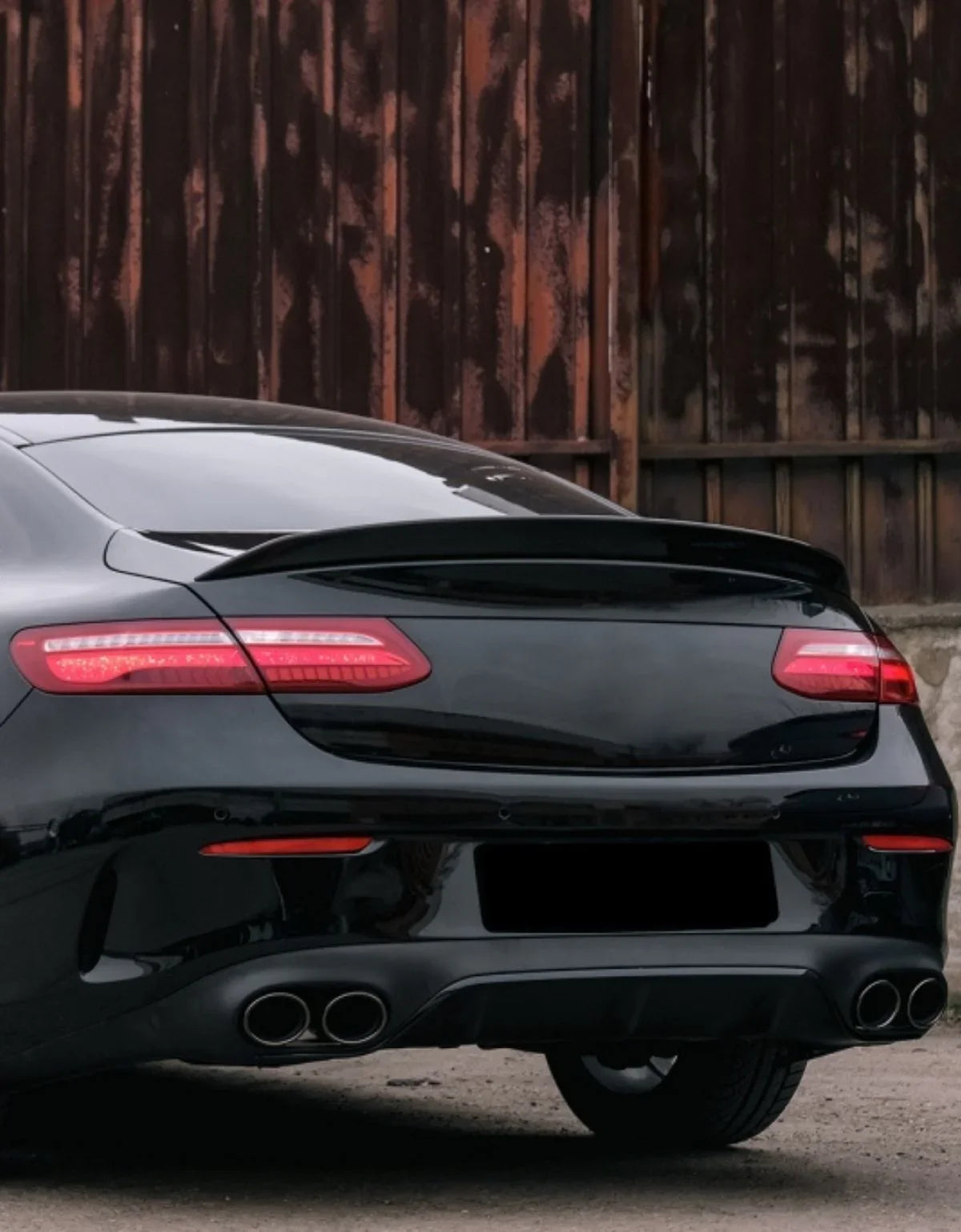 Mercedes Classe E C238 Coupe 2017-2022 Spoiler Posteriore Nero - autorivallo