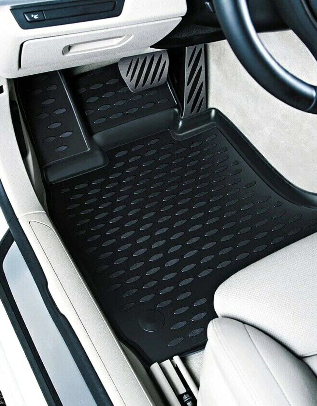 BMW 3 F30 F31 2011-2018 Tappetini in gomma 3D su misura - autorivallo