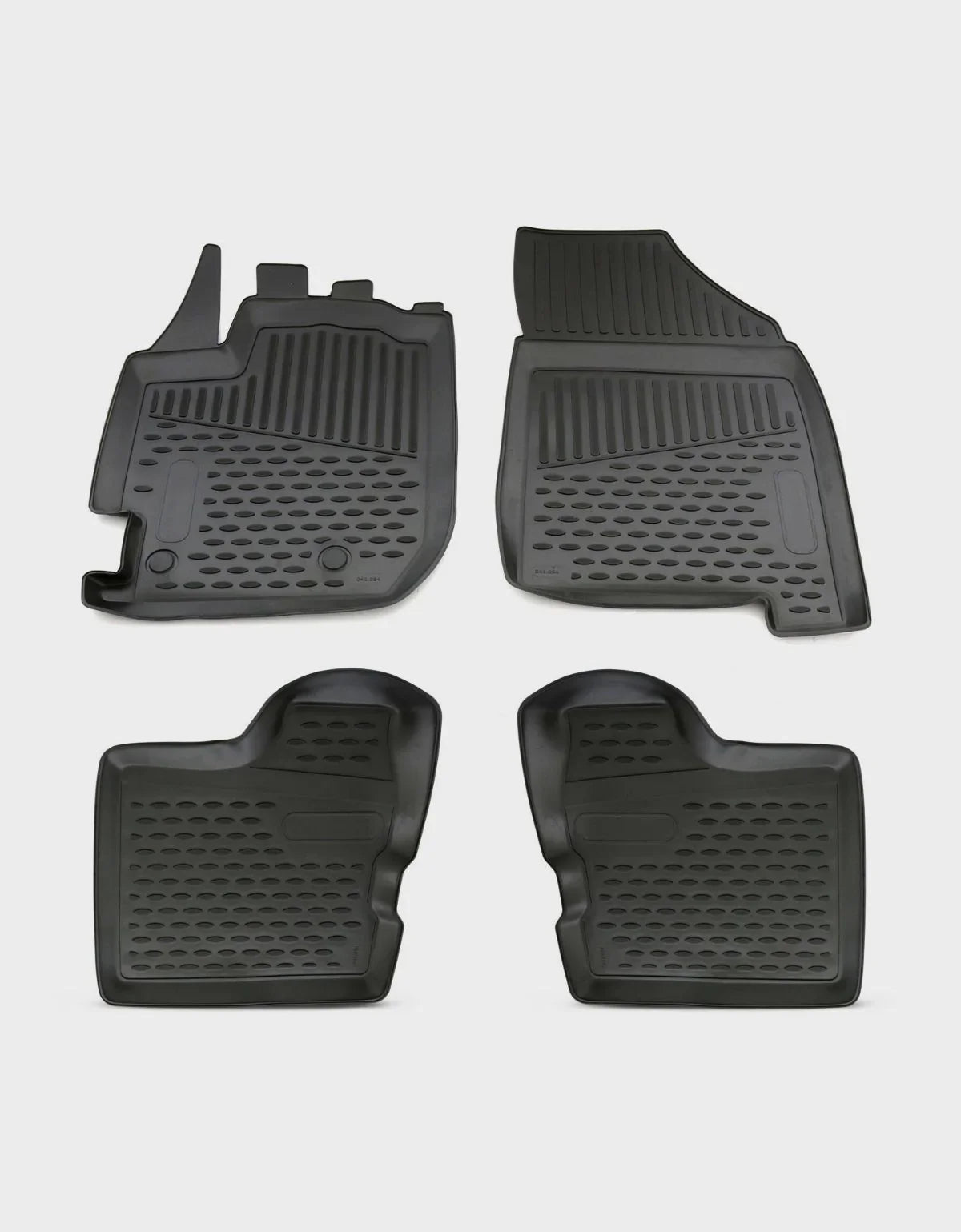 Dacia Duster II 2017-2022 Tappetini in gomma su misura - autorivallo