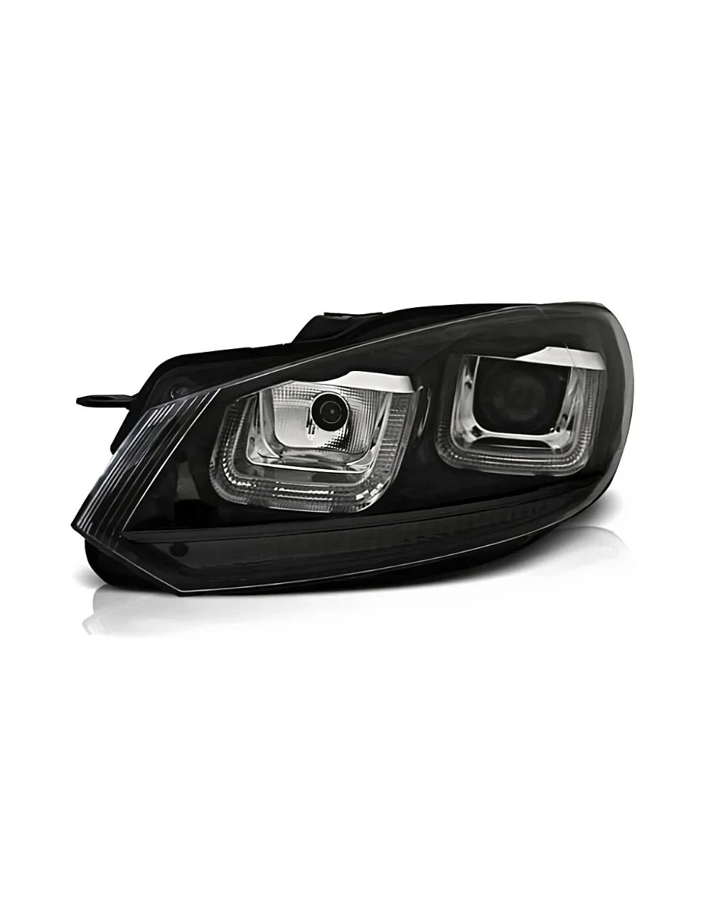 VW Golf 6 2008-2012 Fari Anteriori Luci Diurne U-LED R-Line - autorivallo