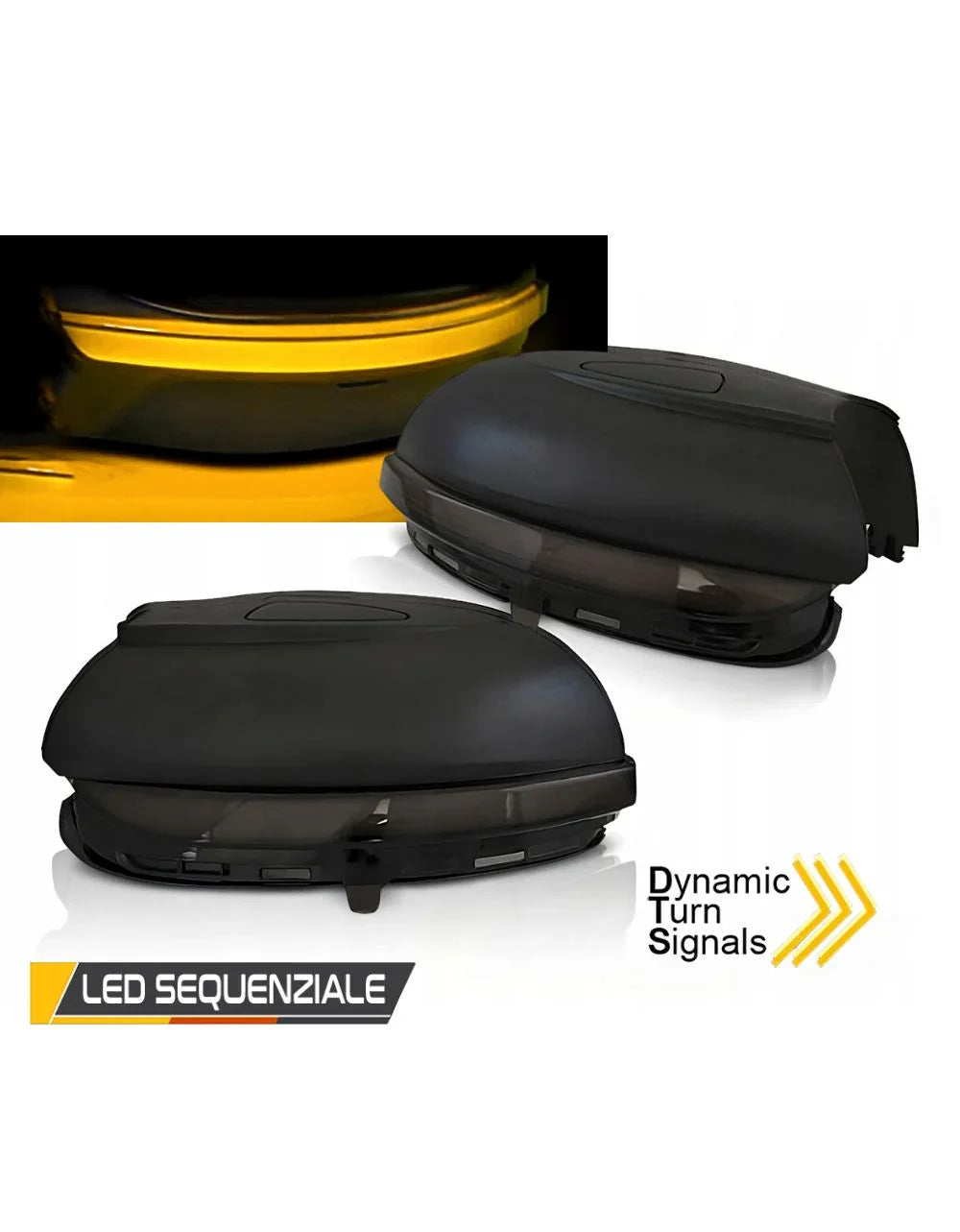 VW Golf 6 2008-2012 Frecce Specchietti Laterali LED Dinamiche - autorivallo