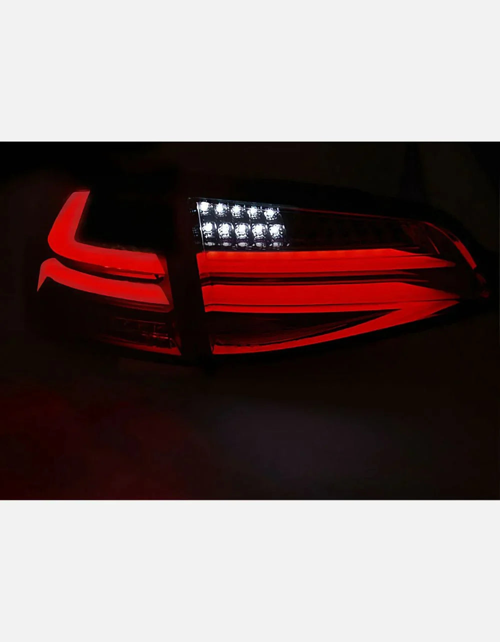 VW Golf 7 2012-2017 Fanali Posteriori Full LED Light Bar - autorivallo