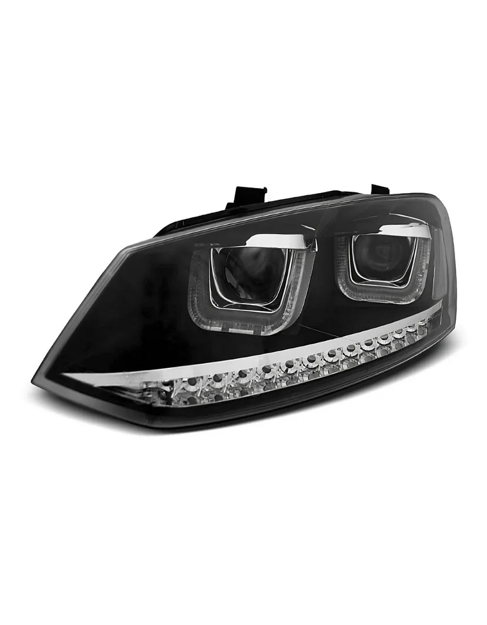 VW Polo 6R 6C 2009-2017 Fari Anteriori Luci Diurne LED R-Line - autorivallo