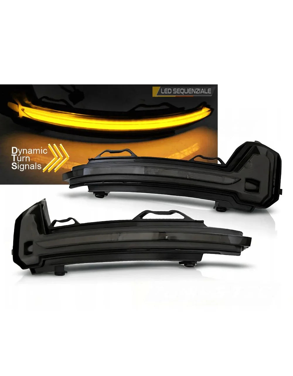 VW Tiguan II AD 2016-2020 Frecce Specchietti LED Dinamiche - autorivallo