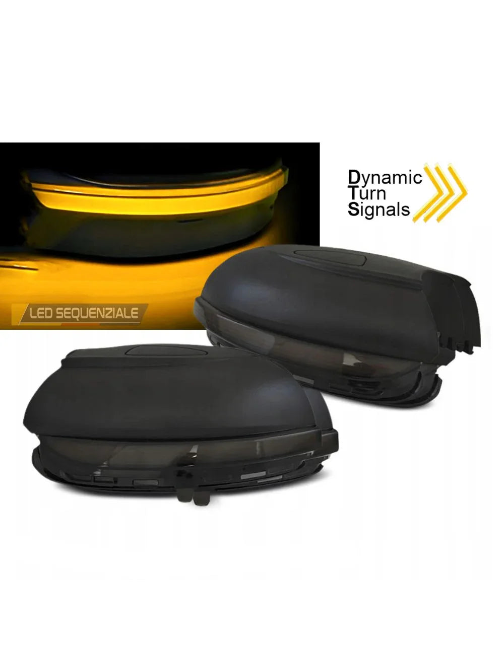 VW Touran 1T3 2010-2015 Frecce Specchietti LED Dinamiche SEQ - autorivallo