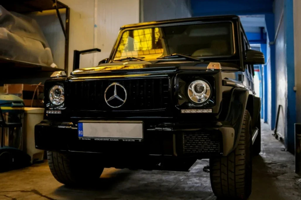 Mercedes G W463 1990-2014 Griglia Radiatore Sport AMG Nero - autorivallo