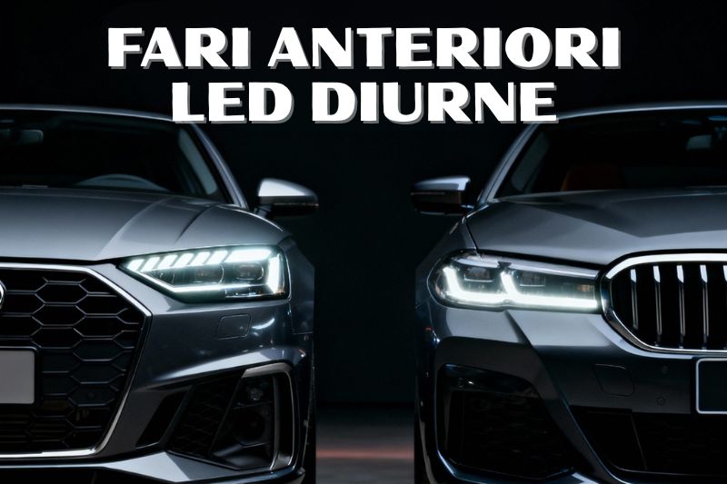 Fari Anteriori LED Diurni per Auto Audi e BMW – Design Moderno e Alta Luminosità