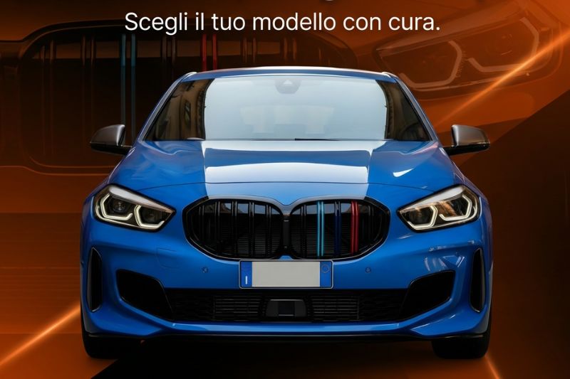 BMW Serie 1 F40 (2019–2024) Griglie M‑Sport