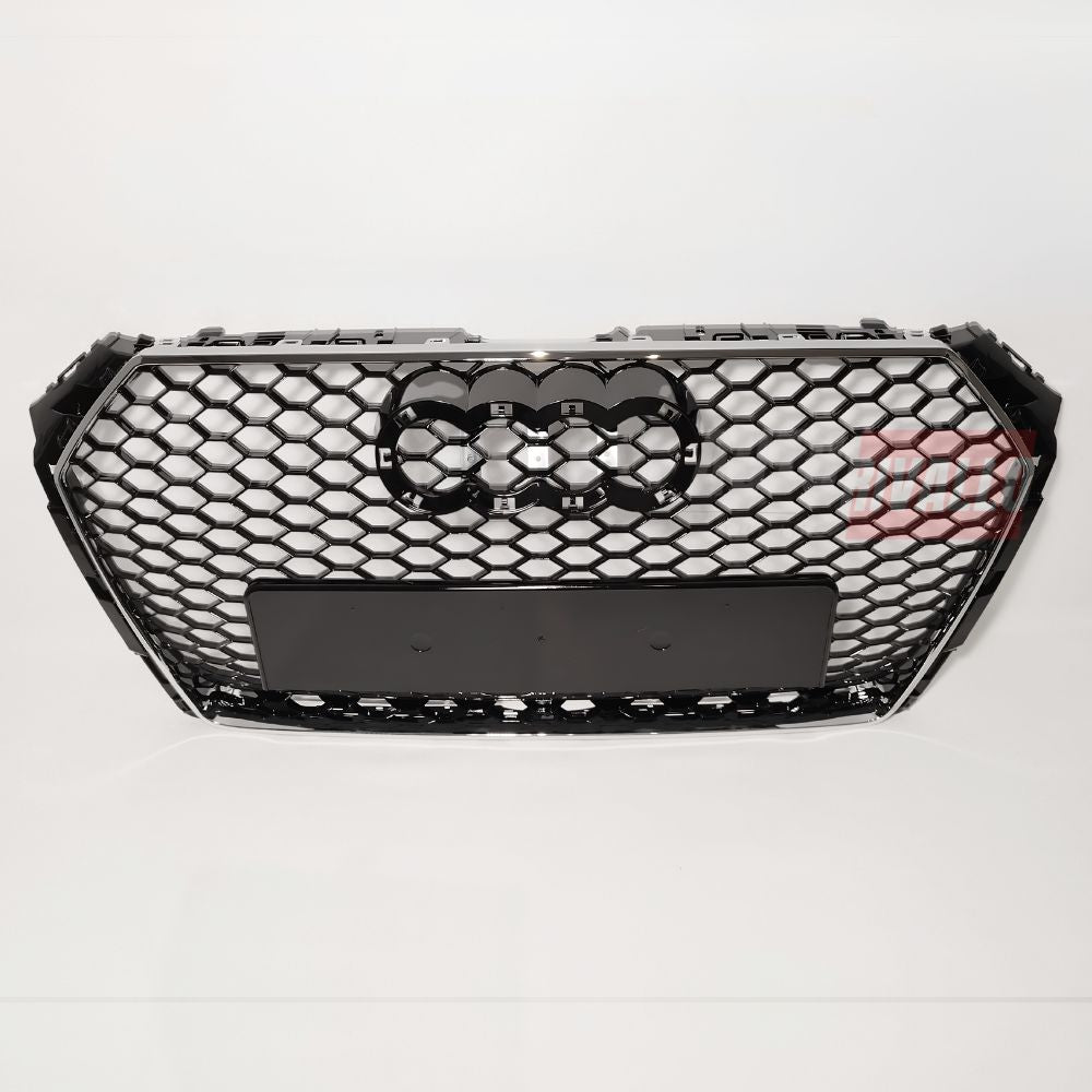 Audi A4 B9 8W 2015-2019 Griglia Radiatore RS4 Look Cromato