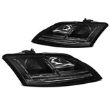 AUDI TT 8J 2006-2010 Fari Anteriori LED Frecce Dinamiche - SEQUENZIALI