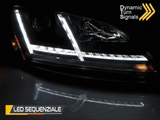 AUDI TT 8J 2006-2010 Fari Anteriori LED Frecce Dinamiche - SEQUENZIALI