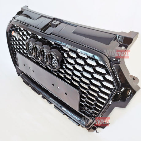 Audi A1 8X 2015-2018 Griglia Anteriore RS1 Look Nero Lucido (Calandra - Mascherina