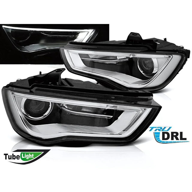 Audi A3 8V 2012-2016 Fari Anteriori LED DRL TRU Lightube - autorivallo