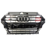 Audi A3 8V 2012-2016 Griglia Anteriore Look S3 Calandra Nera