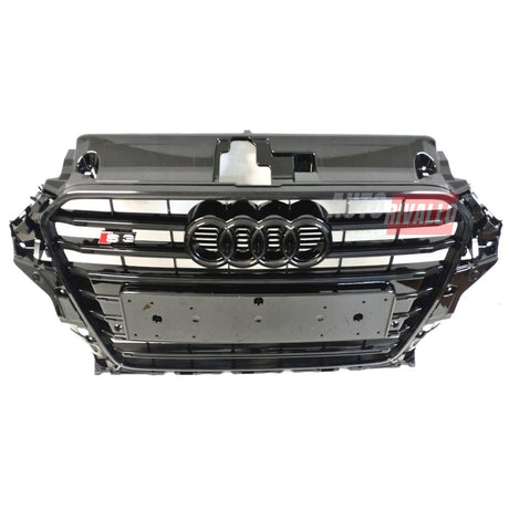 Audi A3 8V 2012-2016 Griglia Anteriore Look S3 Calandra Nera