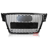 Audi A4 B8 2007-2011 Griglia Anteriore RS4 Look Nero Lucido