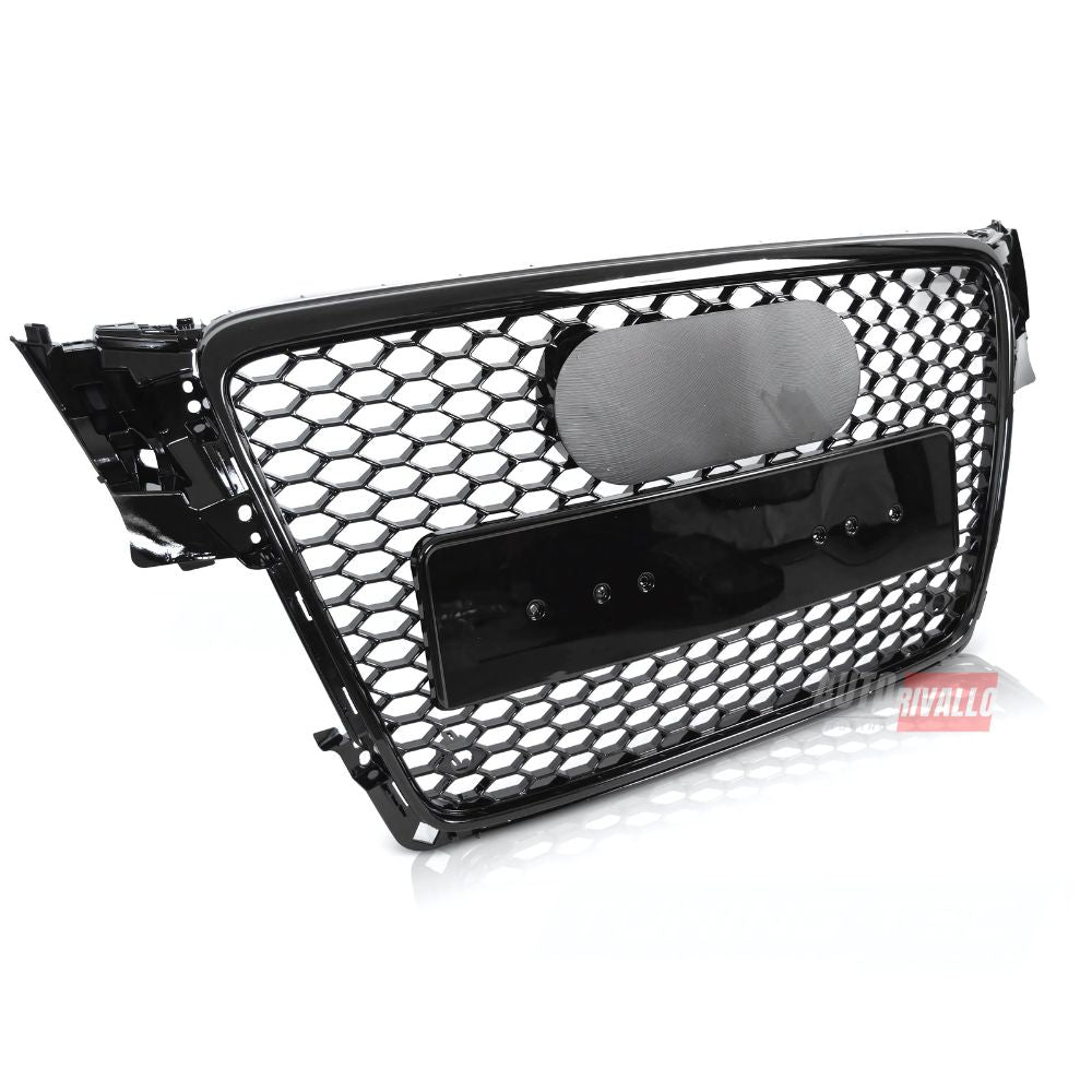 Audi A4 B8 2007-2011 Griglia Anteriore RS4 Look Nero Lucido