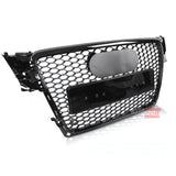 Audi A4 B8 2007-2011 Griglia Anteriore RS4 Look Nero Lucido