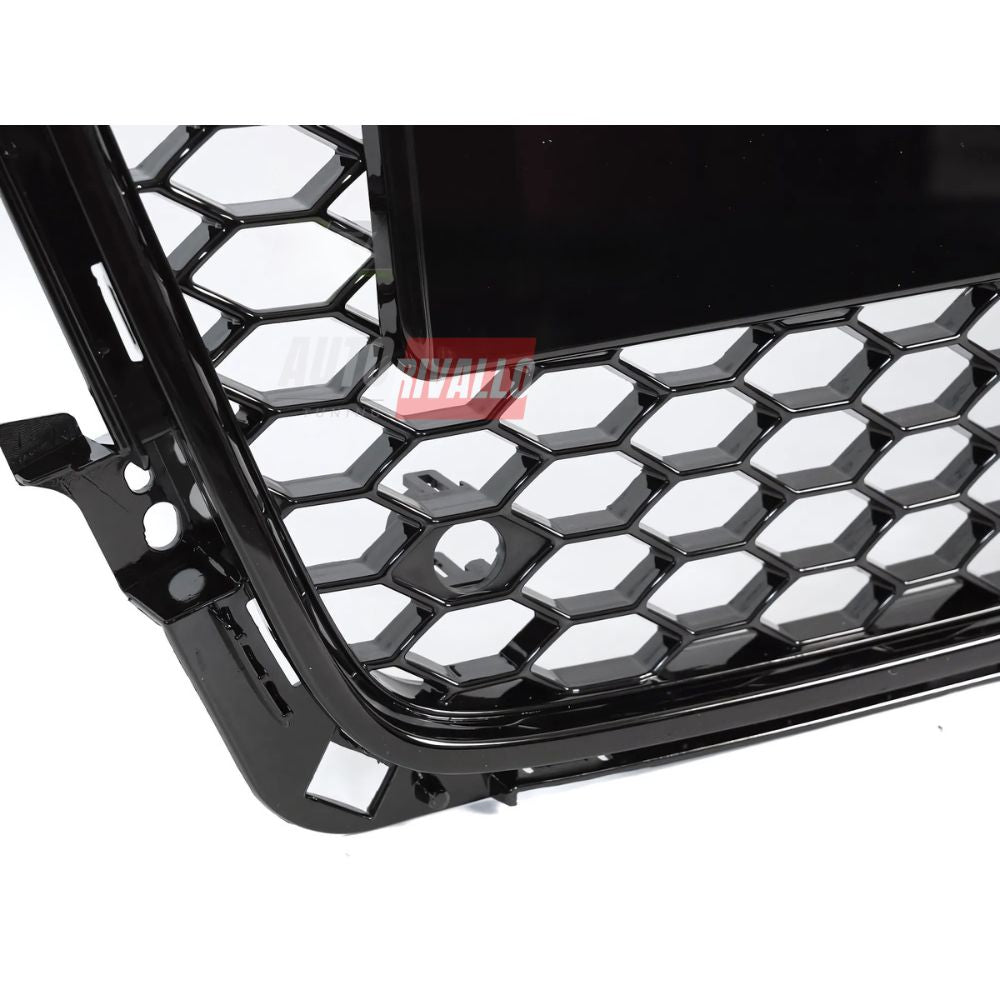 Audi A4 B8 2007-2011 Griglia Anteriore RS4 Look Nero Lucido