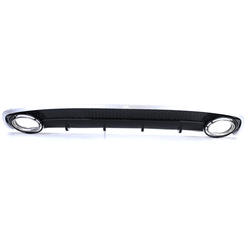 Audi A4 B8 2011-2015 Diffusore posteriore con terminali di scarico ottica