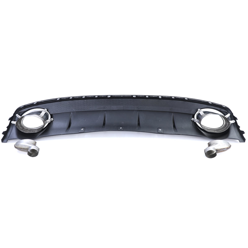 Audi A4 B8 2011-2015 Diffusore posteriore con terminali di scarico ottica