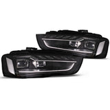 Audi A4 B8 8K 2011-2015 Fari Anteriori Full LED Matrix SEQ