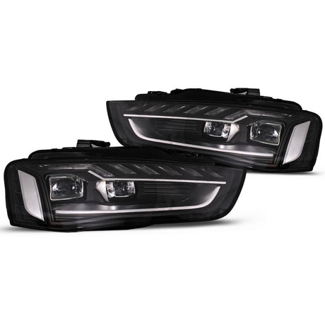 Audi A4 B8 8K 2011-2015 Fari Anteriori Full LED Matrix SEQ