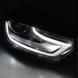 Audi A4 B8 8K 2011-2015 Fari Anteriori LED Diurne TRU Neri