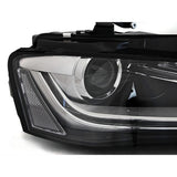 Audi A4 B8 8K 2011-2015 Fari Anteriori LED Diurne TRU Neri