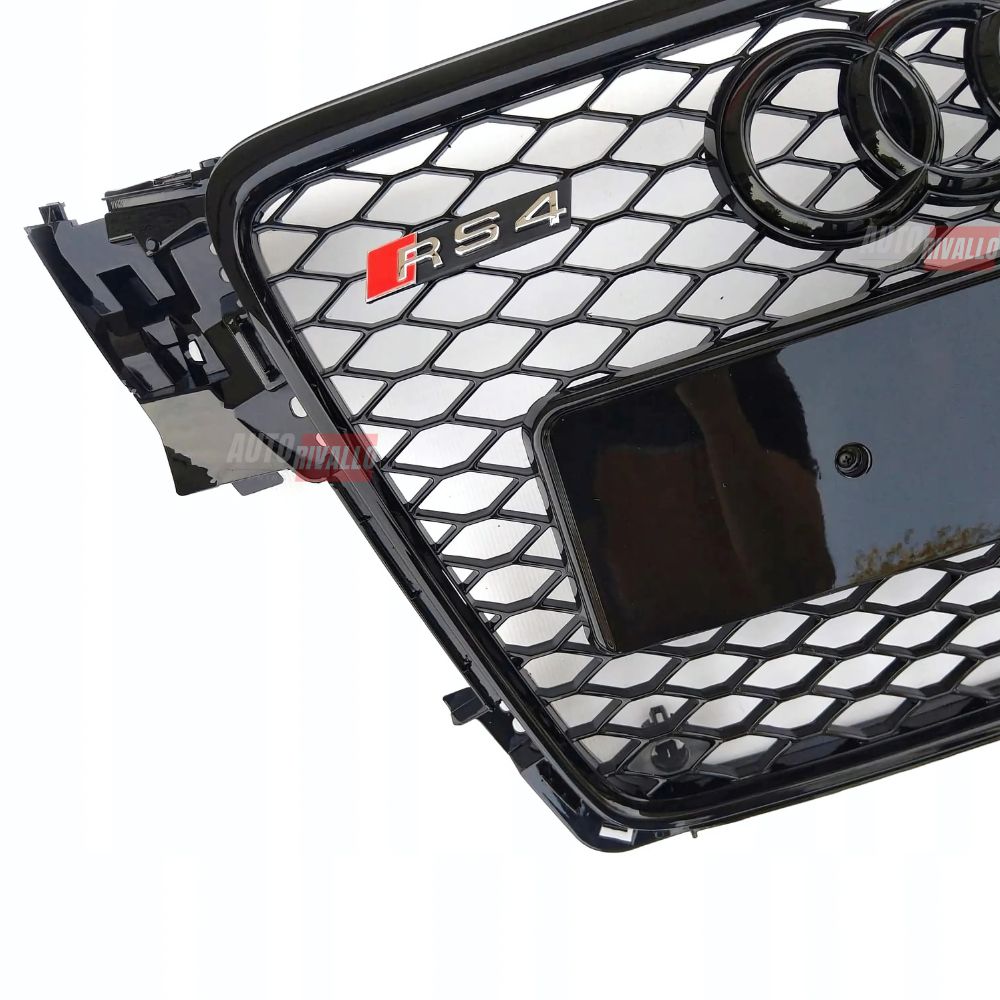 Calandra Radiatore RS4 Style Nero Lucido per Audi A4 S-Line