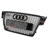 Calandra Radiatore RS4 Style Nero Lucido per Audi A4 S-Line