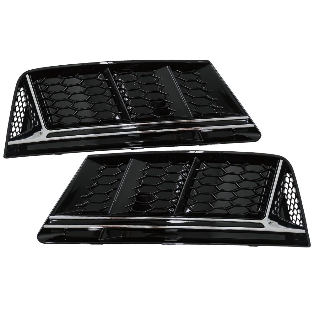Audi A4 B9 2015-2019 Griglie Fendinebbia RS4 a Nido D'ape