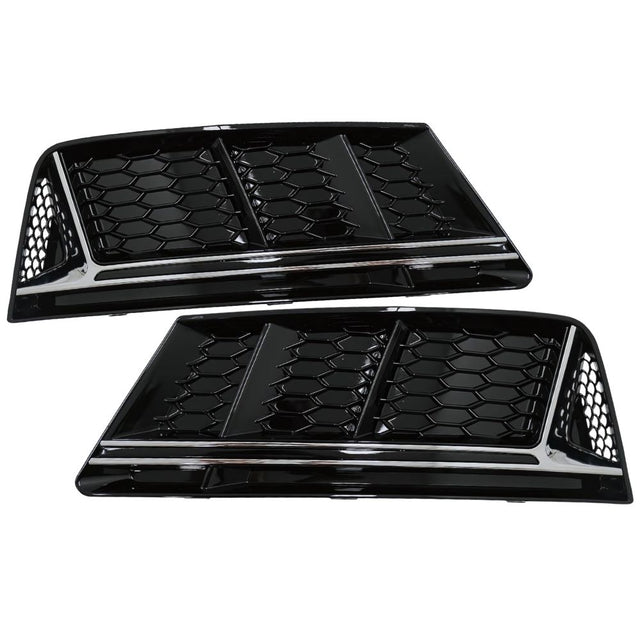 Audi A4 B9 2015-2019 Griglie Fendinebbia RS4 a Nido D'ape