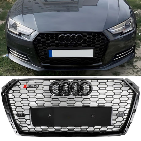 Audi A4 B9 2015-2019 Griglia Radiatore RS4 Look Quattro
