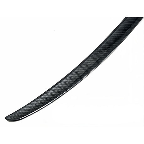 Audi A4 B9 8W 2015-2019 Spoiler Cofano Posteriore Carbon Look
