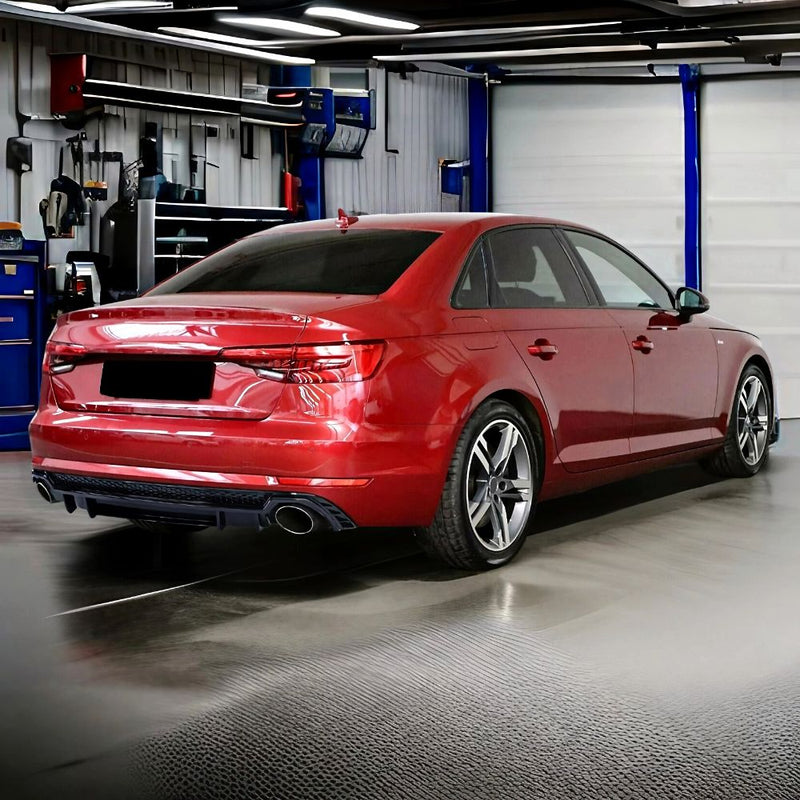 Audi A4 B9 8W S-Line 2015-2019 Diffusore Posteriore RS4 Look
