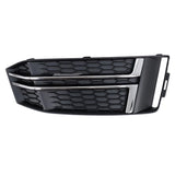 Audi A4 B9 S-Line 15-19 Griglie Fendinebbia RS4 Nero Argento