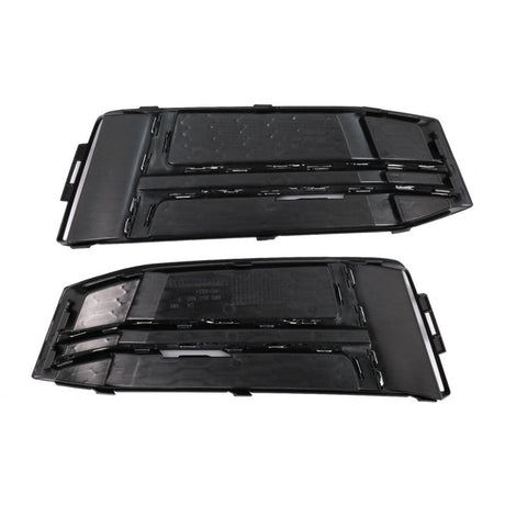 Audi A4 B9 S-Line 15-19 Griglie Fendinebbia RS4 Nero Argento