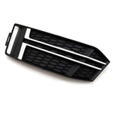 Audi A4 B9 S-Line 15-18 Griglie Fendinebbia RS4 Nero Opaco