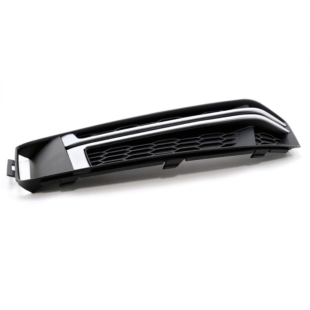 Audi A4 B9 S-Line 15-18 Griglie Fendinebbia RS4 Nero Opaco