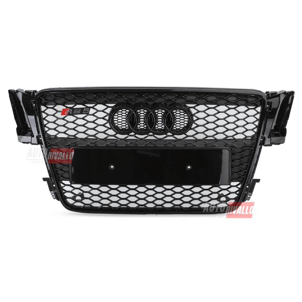 Audi A5 8T 2007-2011 Griglia Radiatore RS5 Look Nero Lucido
