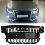 Audi A5 8T 2007-2011 Griglia Radiatore RS5 Look Nero Lucido