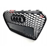 Audi A5 8T 2012-2016 Griglia Anteriore Look RS5 Nero Lucido