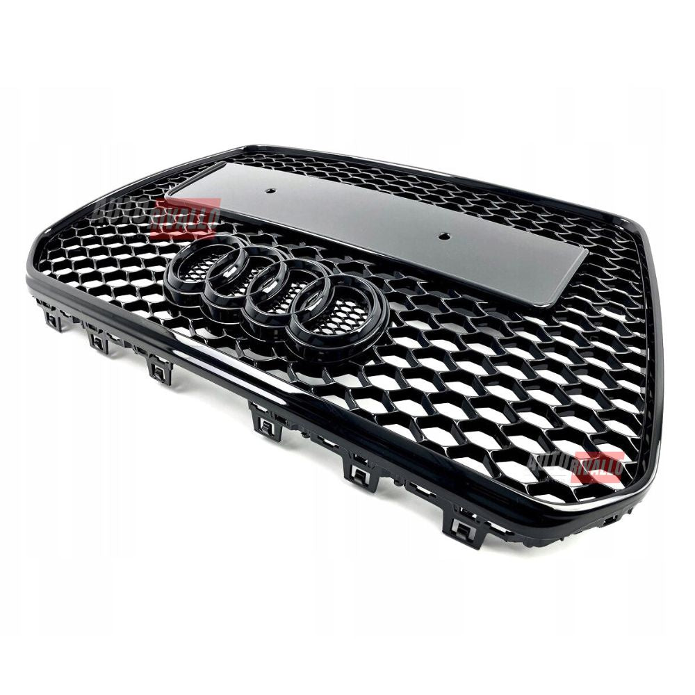 Audi A5 8T 2012-2016 Griglia Anteriore Look RS5 Nero Lucido