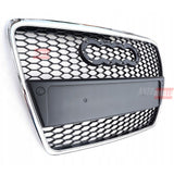 Audi A6 C6 4F 2004-2008 Griglia Radiatore Look RS6 Nero Cromato