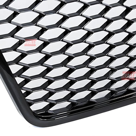 Audi A6 C6 4F 2008-2011 Griglia Radiatore Look RS6 Nero Lucido