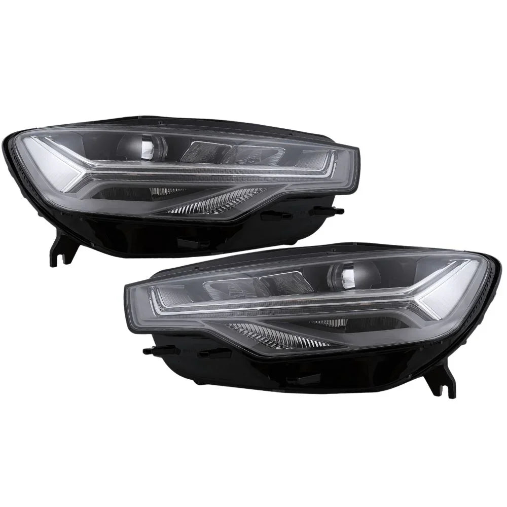 Car Shades Set Parasole Su Misura Per Audi A6 4G Berlina 2011-2018 - 6 Pezzi Con Clip Brevettate - Fatti In UK