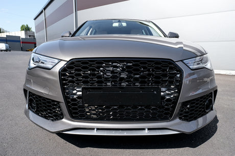 Paraurti anteriore RS6 look per Audi A6 C7 4G 2015-2018 Restyling